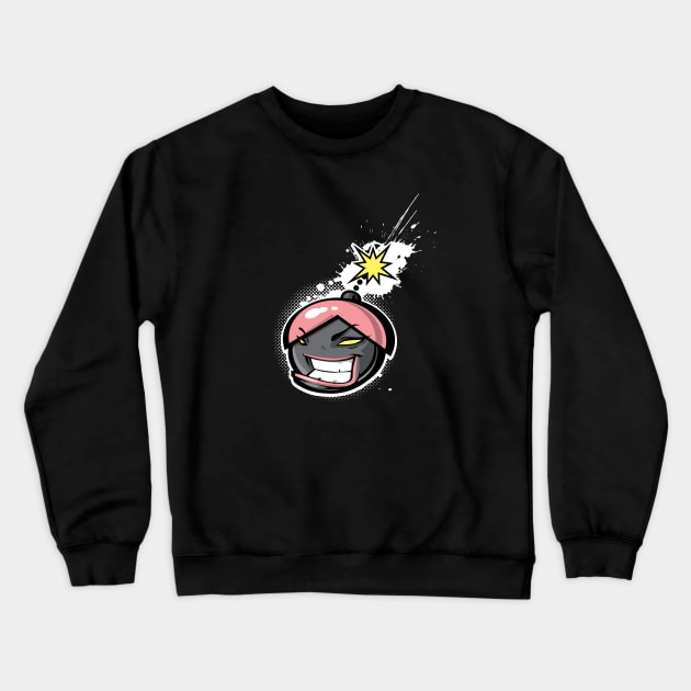 Da Bomb! (Female) Crewneck Sweatshirt by eyeopening